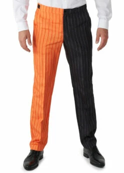 Mens Pumpkin Costume Jack-O Pinstripe Suitmeister Suit -PartyPersona Store 1025 jack o pinstripe rs 04