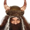 Adult Size Deluxe Viking Helmet With Horns 2 Adult Size Deluxe Viking Helmet With Horns -PartyPersona Store 13183 viking helmet
