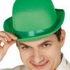 Adult Size Bright Green Bowler Hat -PartyPersona Store 13397 green bowler hat