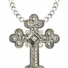 Halloween Gothic Deluxe Jewel Cross Necklace -PartyPersona Store 17011 rs