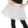Kids Size White Glitter Fairy Tutu Skirt -PartyPersona Store 17321 rs