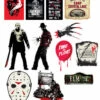 Halloween Horror Movie Cut-Out Decorations Pack 12 -PartyPersona Store 190854 rs