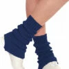 80s Fancy Dress Navy Blue Legwarmers -PartyPersona Store 1slw60 navy leg warmers rs