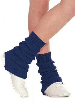 80s Fancy Dress Navy Blue Legwarmers