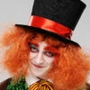Deluxe Velvet Mad Hatter Top Hat -PartyPersona Store 2143 mad hatter top hat
