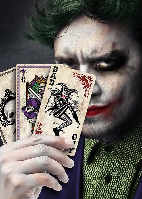 The Joker Style Large Prop Playing Cards Pack 12 3 The Joker Style Large Prop Playing Cards Pack 12
