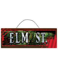 Halloween Nightmare On Elm Street Deluxe Sign