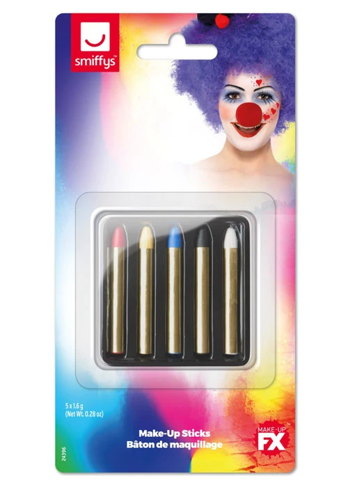Halloween Face Paint Make-Up Crayons 3 Halloween Face Paint Make-Up Crayons
