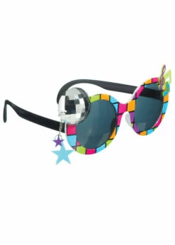 1970s Novelty Fun Disco Sunglasses