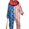 Mens Halloween Killer Evil Clown Costume 2 Mens Halloween Killer Evil Clown Costume -PartyPersona Store 3265EC rs