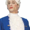 Mens Long White Lace Jabot Neck Ruff -PartyPersona Store 3281J white lace jabot 2