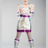 Womens Silver Alien Space Girl Costume -PartyPersona Store 33469 space girl costume