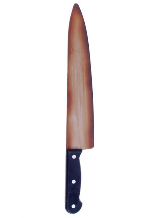 Halloween Plastic Rusty Kitchen Knife Prop Weapon 3 Halloween Plastic Rusty Kitchen Knife Prop Weapon