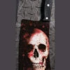 Bloody Skull Graphic Blade Prop Cleaver Knife -PartyPersona Store 3942A skull cleaver new