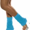 Womens 80s Neon Blue Legwarmers 2 Womens 80s Neon Blue Legwarmers -PartyPersona Store 39453rs