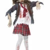 Kids Zombie Schoolgirl Costume 2 Kids Zombie Schoolgirl Costume -PartyPersona Store 43025rs