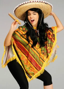 Ladies Hen Night Mexican Poncho Kit 7 Ladies Hen Night Mexican Poncho Kit -PartyPersona Store 43904 womens mexican poncho kit 02