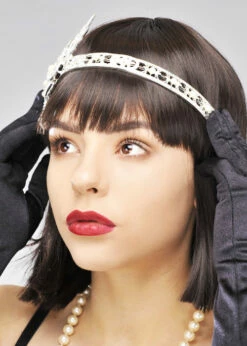 Front Page -PartyPersona Store 44667 1920s diamante metal headband 01