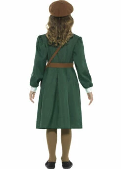 Childrens Size WW2 Evacuee Girl Costume -PartyPersona Store 45011rs 02