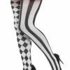 Womens Plus Size Queen Of Hearts Wonderland Tights 1 Womens Plus Size Queen Of Hearts Wonderland Tights -PartyPersona Store 45026 plus size wonderland tights