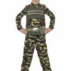 Childrens Size Army Military Boy Costume 1 Childrens Size Army Military Boy Costume -PartyPersona Store 48209rs