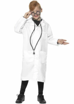 Childrens Size Doctor Or Scientist Lab Coat Costume