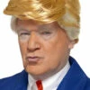 Mens Trump Style Blonde President Wig -PartyPersona Store 48376rs