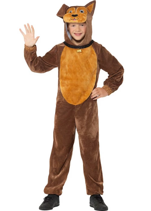 Childrens Size Brown Dog Costume 4 Childrens Size Brown Dog Costume - Image 2