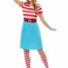 Womens Wheres Wally Wenda Costume -PartyPersona Store 50281rs