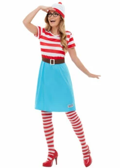 Womens Wheres Wally Wenda Costume