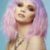 Womens Manic Panic Pastel Lilac And Pink Wig -PartyPersona Store 52523 rs
