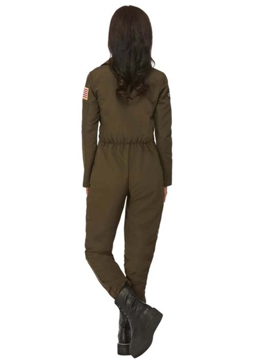 Womens Top Gun Maverick Fighter Pilot Costume 6 Womens Top Gun Maverick Fighter Pilot Costume - Image 4