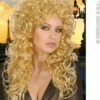 Big Blonde Curly Attractive Wig -PartyPersona Store 5958Ers
