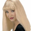 Womens Laura Palmer Style Blonde Fringe Wig 1 Womens Laura Palmer Style Blonde Fringe Wig -PartyPersona Store 6011Qrs