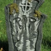 Halloween Party Deluxe Prop RIP Tombstone With Moss -PartyPersona Store 6182 RIP