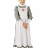 Kids Size WW1 Nurse Costume -PartyPersona Store 620505 kids WW1 nurse costume