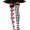 Womens Queen Of Hearts Stockings 1 Womens Queen Of Hearts Stockings -PartyPersona Store 6315rs 1