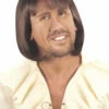 Brown Medieval Man Fancy Dress Wig 2 Brown Medieval Man Fancy Dress Wig -PartyPersona Store 63402rs