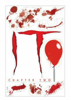 It Clown Pennywise Halloween Wall Grabbers Decoration