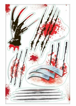 Freddy Krueger Halloween Party Wall Grabbers Decoration