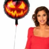 Creepy Pumpkin Halloween Uninflated Helium Balloon -PartyPersona Store 72315 rs inflated