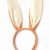 Brown Bunny Rabbit Ears On Headband -PartyPersona Store 7505 brown bunny ears