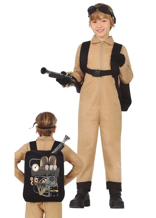 Childrens Ghostbusters Style Phantom Hunter Costume 3 Childrens Ghostbusters Style Phantom Hunter Costume