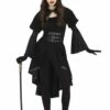 Teen Halloween Victorian Vampire Gothic Costume 1 Teen Halloween Victorian Vampire Gothic Costume -PartyPersona Store 77606 rs