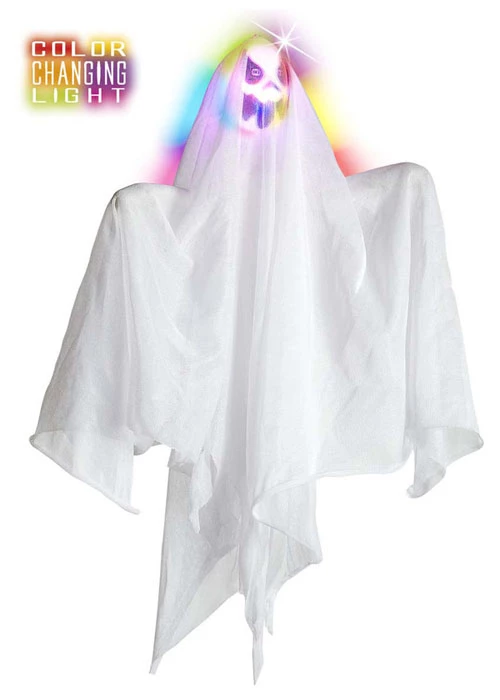 Halloween Party Light Up Colour Changing Ghost Prop 3 Halloween Party Light Up Colour Changing Ghost Prop