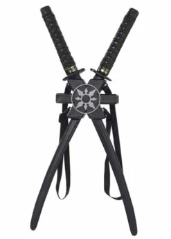 Plastic Double Ninja Sword Set