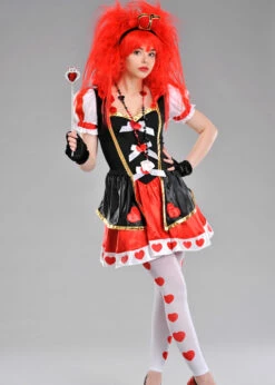 Teen Size Queen Of Hearts Costume -PartyPersona Store 841970 55 queen of hearts costume 1 02