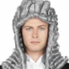 Adult Grey Fancy Dress Judge Wig -PartyPersona Store 86364rs