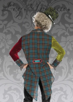 Mens Leg Avenue Deluxe Mad Hatter Costume -PartyPersona Store 86691 deluxe mad hatter costume 01