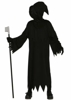 Childrens Halloween Grim Reaper Death Costume